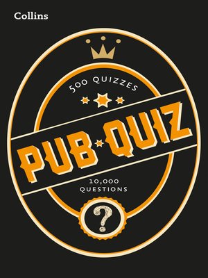 cover image of Collins Pub Quiz